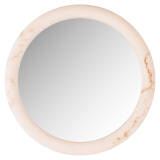 Richmond Wandlamp 'Oravelle' Met spiegel, Faux Alabaster, 80cm