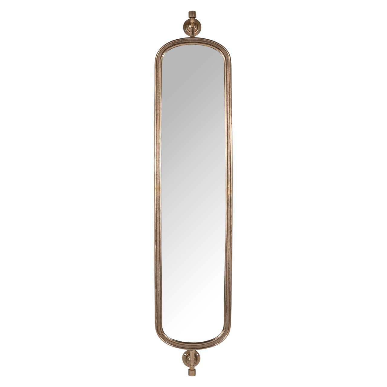 Richmond Draaibare Spiegel 'Hasting' 192 x 41cm, kleur Brass Antique