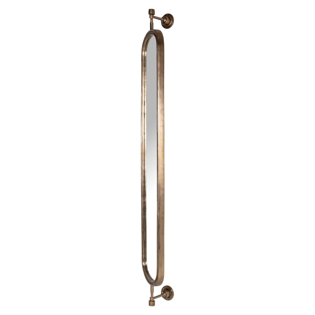 Richmond Draaibare Spiegel 'Hasting' 192 x 41cm, kleur Brass Antique