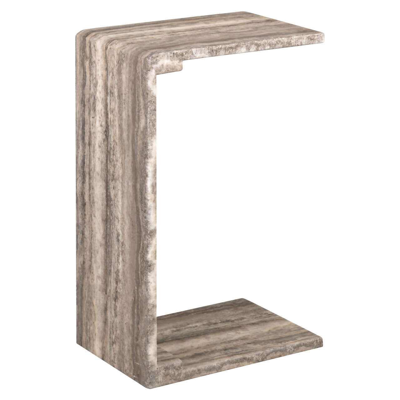 Richmond Bijzettafel 'Dulce' Marmer, 56cm, kleur Grijs 