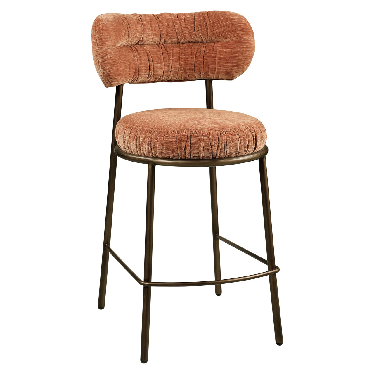 Richmond Barstoel 'Encanto' Be Straight, kleur Mocha Mousse (zithoogte 67cm)