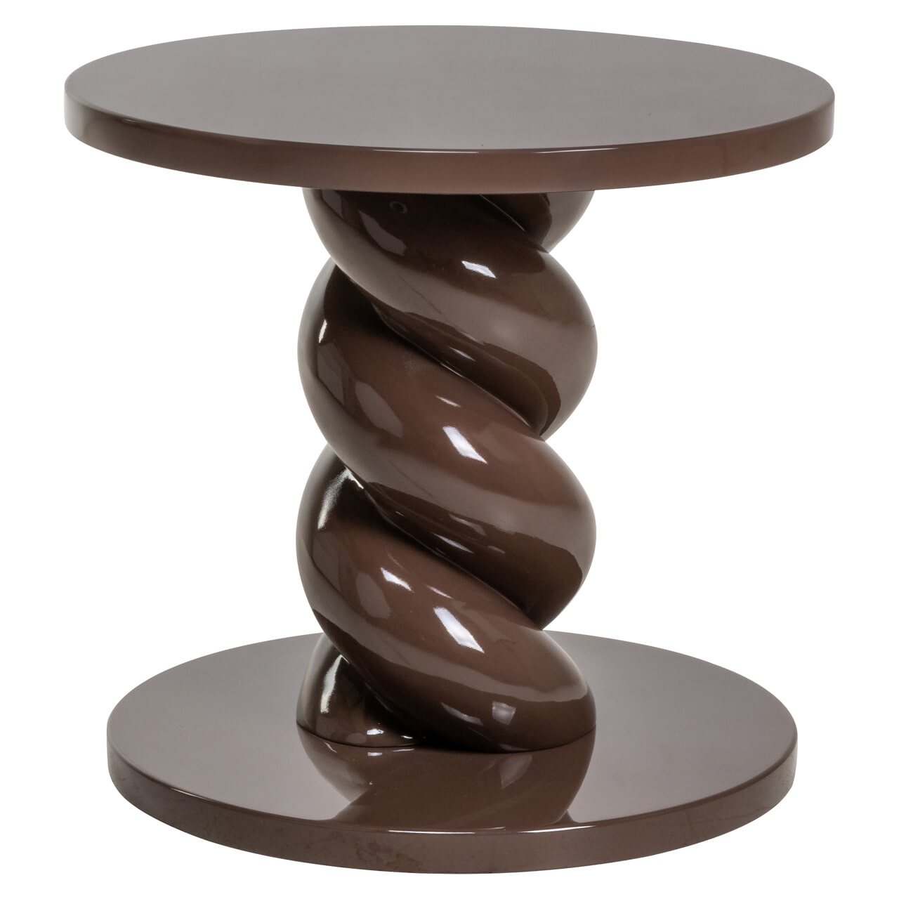 Richmond Ronde Bijzettafel Coco 50cm - Chestnut
