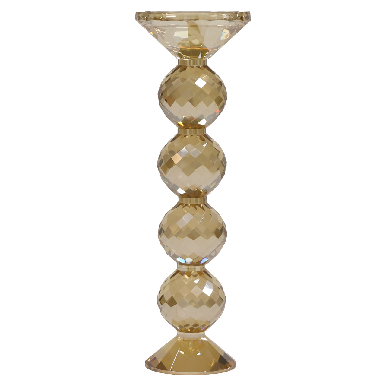 Richmond Kandelaar 'Channah' Crystal, 30cm, kleur Champagne