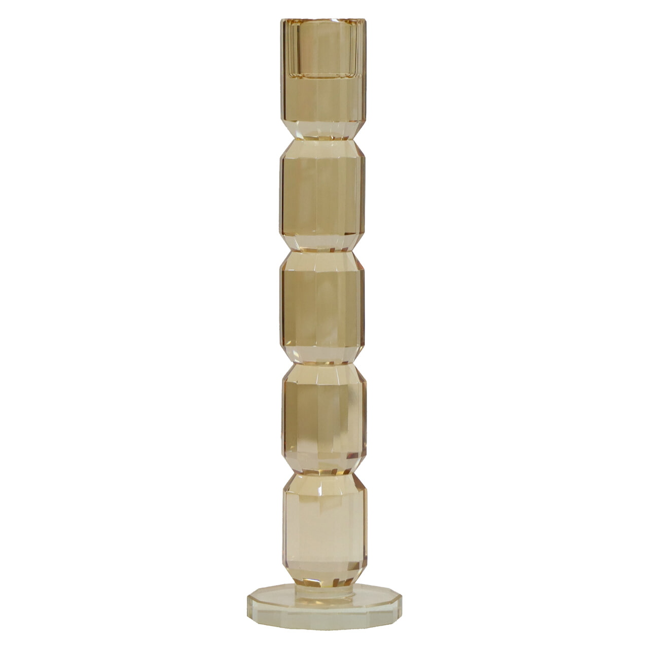 Richmond Kandelaar Dita Crystal, 27cm - Champagne