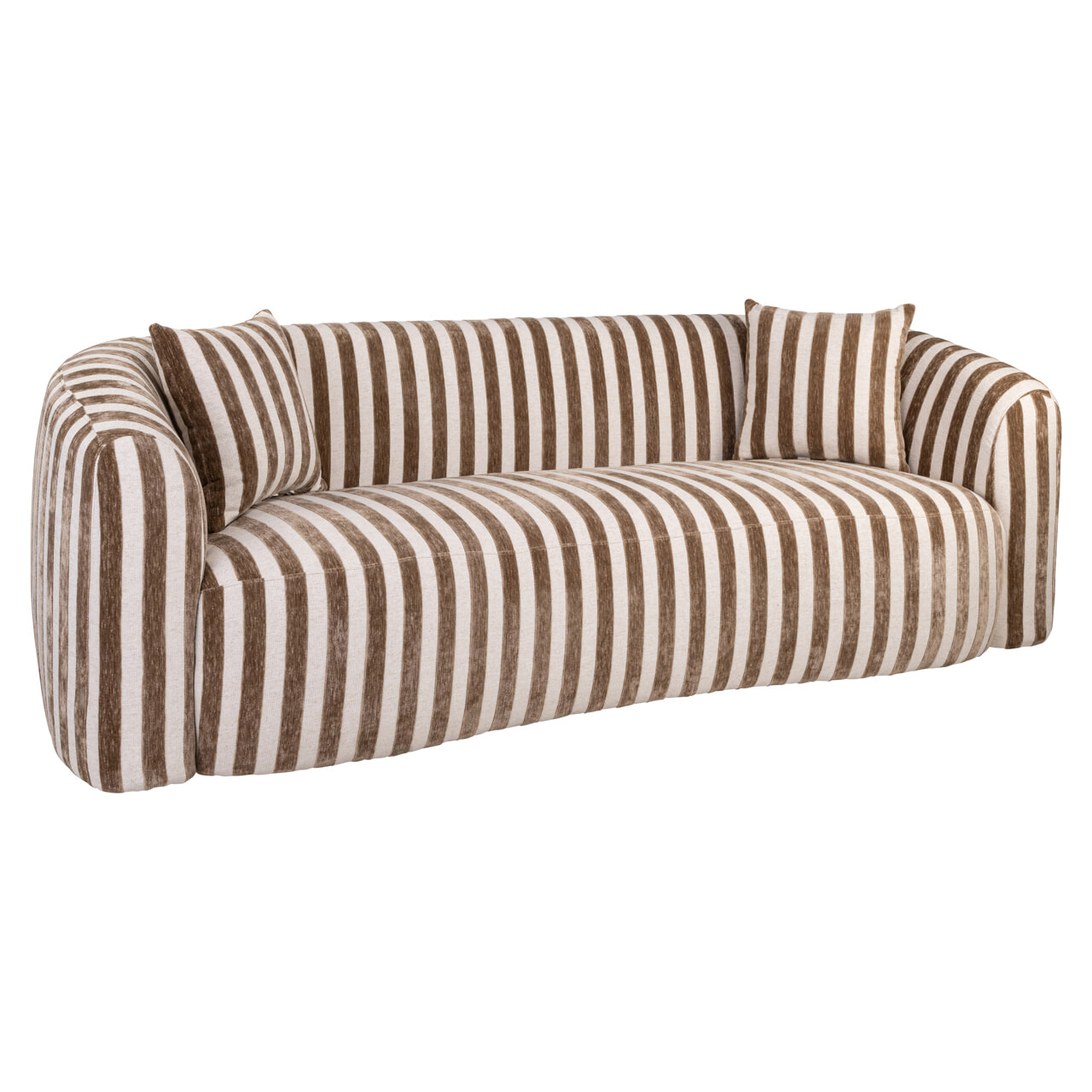 Richmond Bank Luxandra 229cm, Stripes - Sand