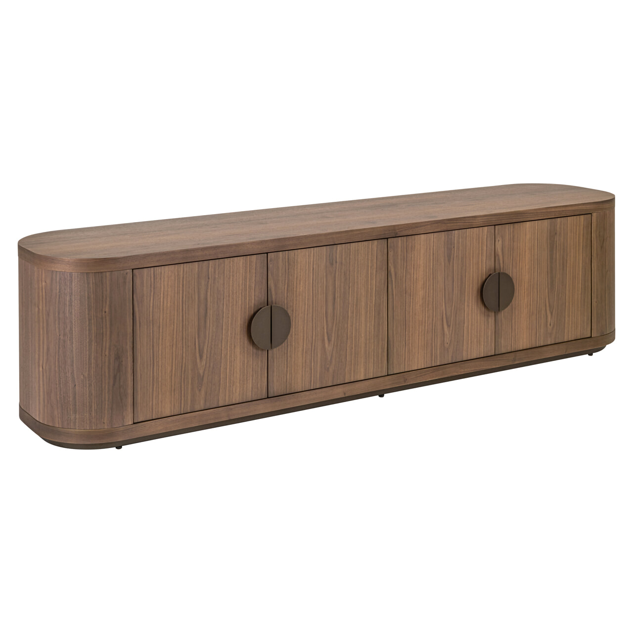 Richmond TV-meubel 'Windsor' 200cm, kleur Walnut 