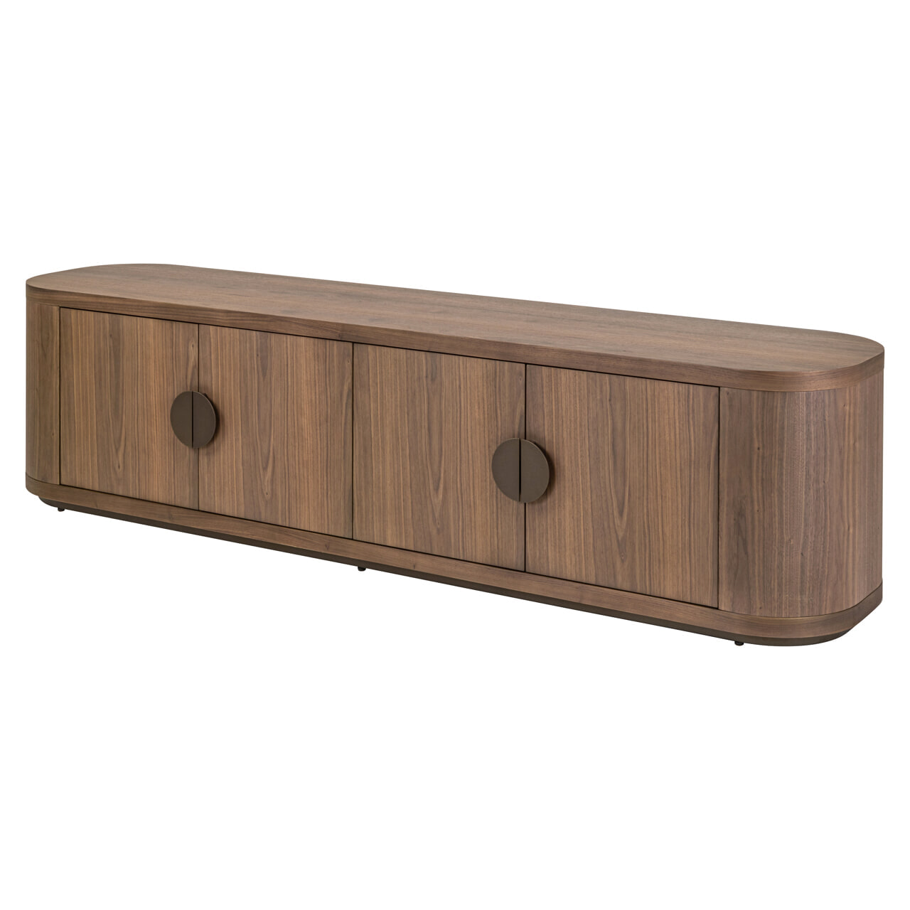 richmondinteriors Richmond TV-meubel Windsor 200cm - Walnut