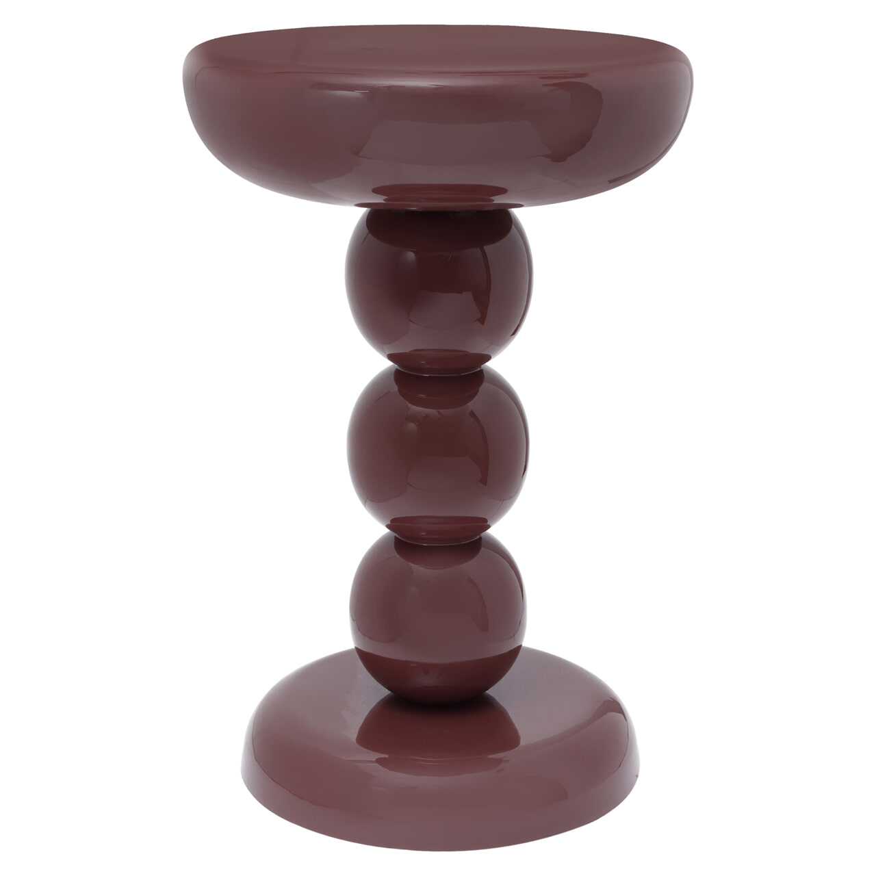 Richmond Ronde Bijzettafel Reid 40cm - Burgundy