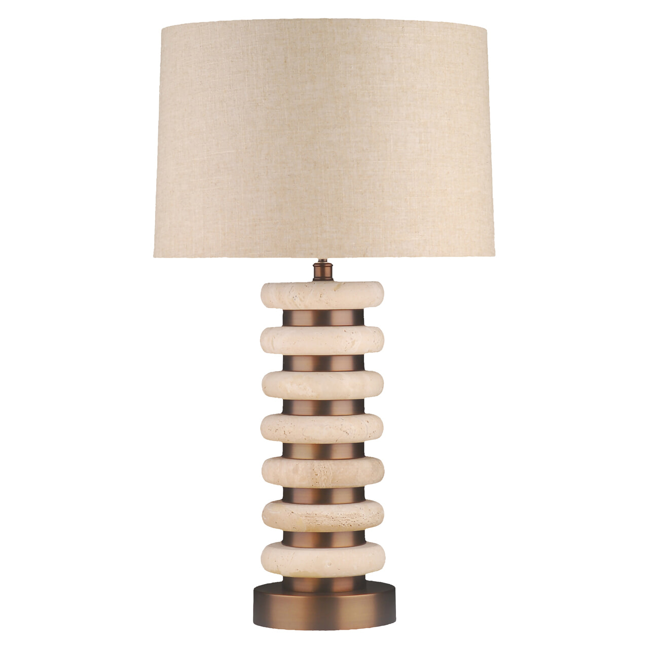 Richmond Tafellamp 'Blair' 68cm, kleur Natural