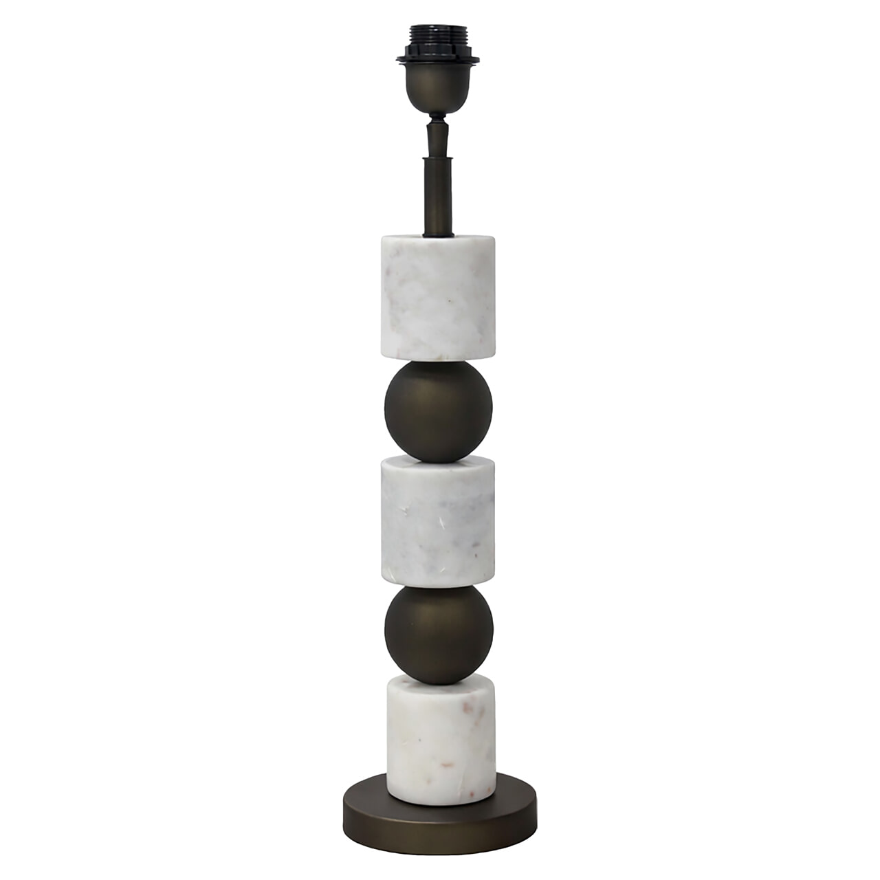 Richmond Tafellamp 'Kiera' 54cm, kleur Brass Antique