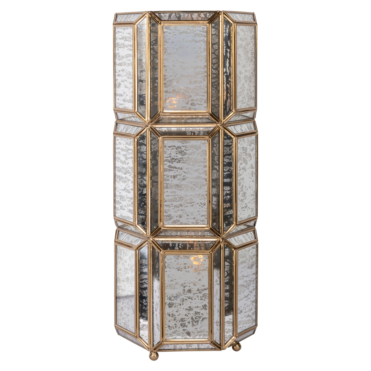 Richmond Tafellamp Yael 51cm - Brass Antique