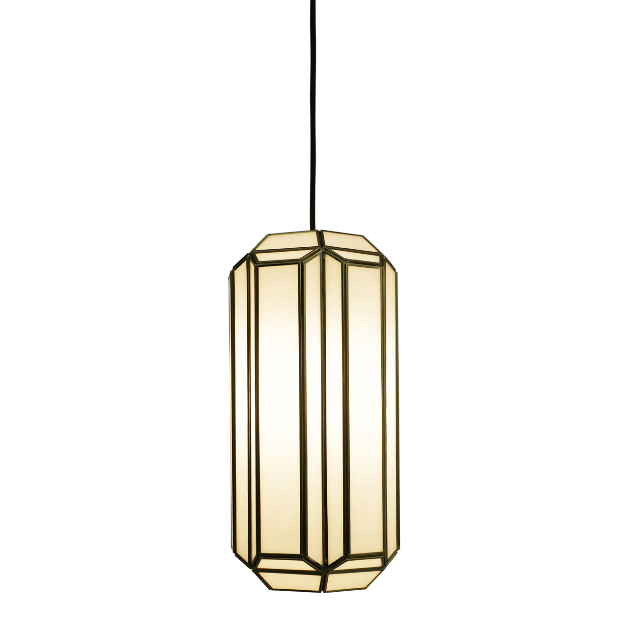 Richmond Hanglamp Elona 41cm, Brass Antique - Goud