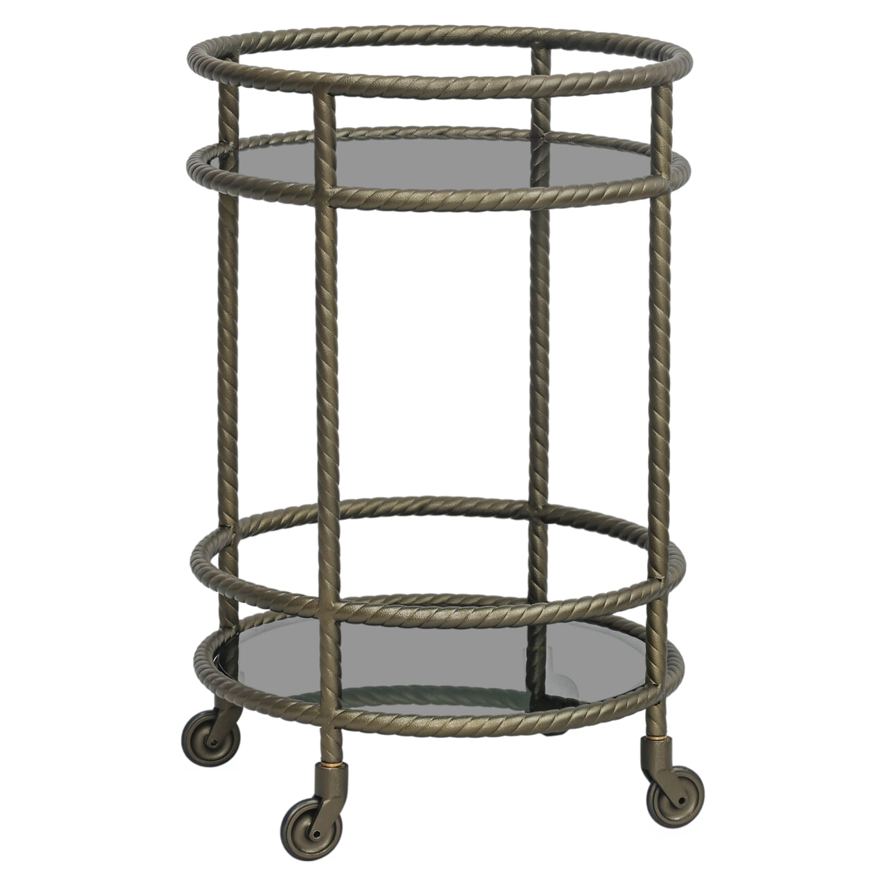 Richmond Trolley 'Macallan' 70cm, kleur Brass Antique