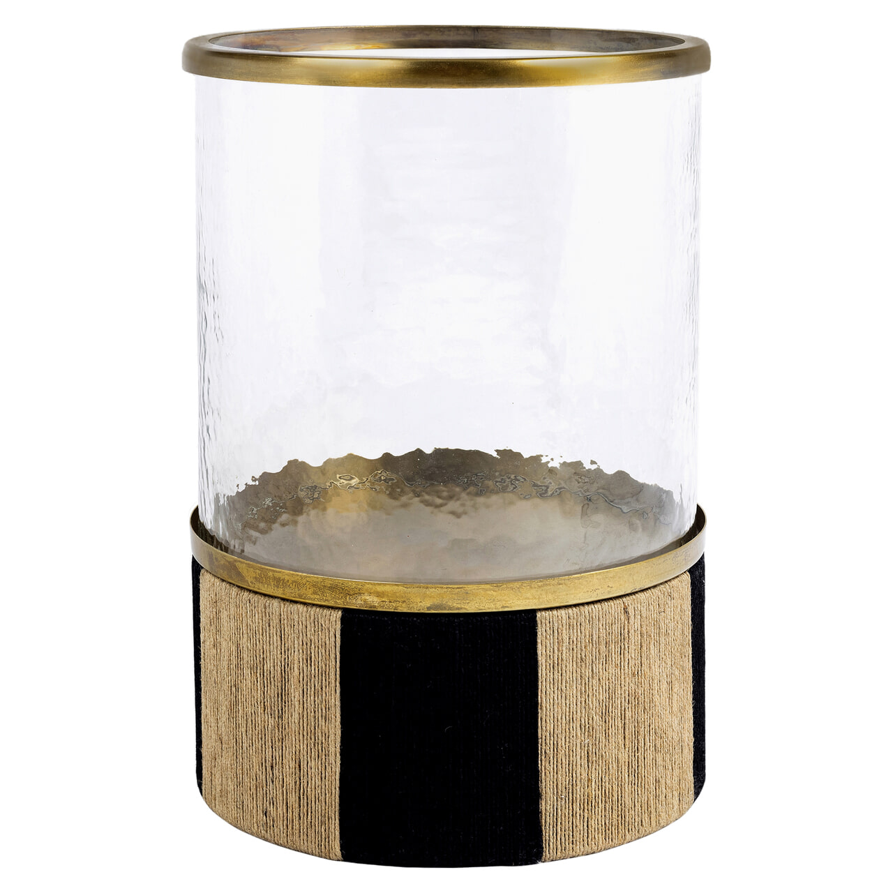 Richmond Windlicht Sas 32cm - Brass antique