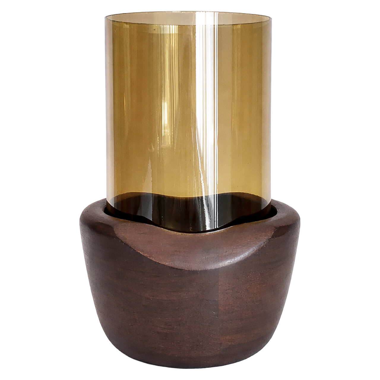 Richmond Windlicht 'Sloane' 28cm, kleur Walnut 