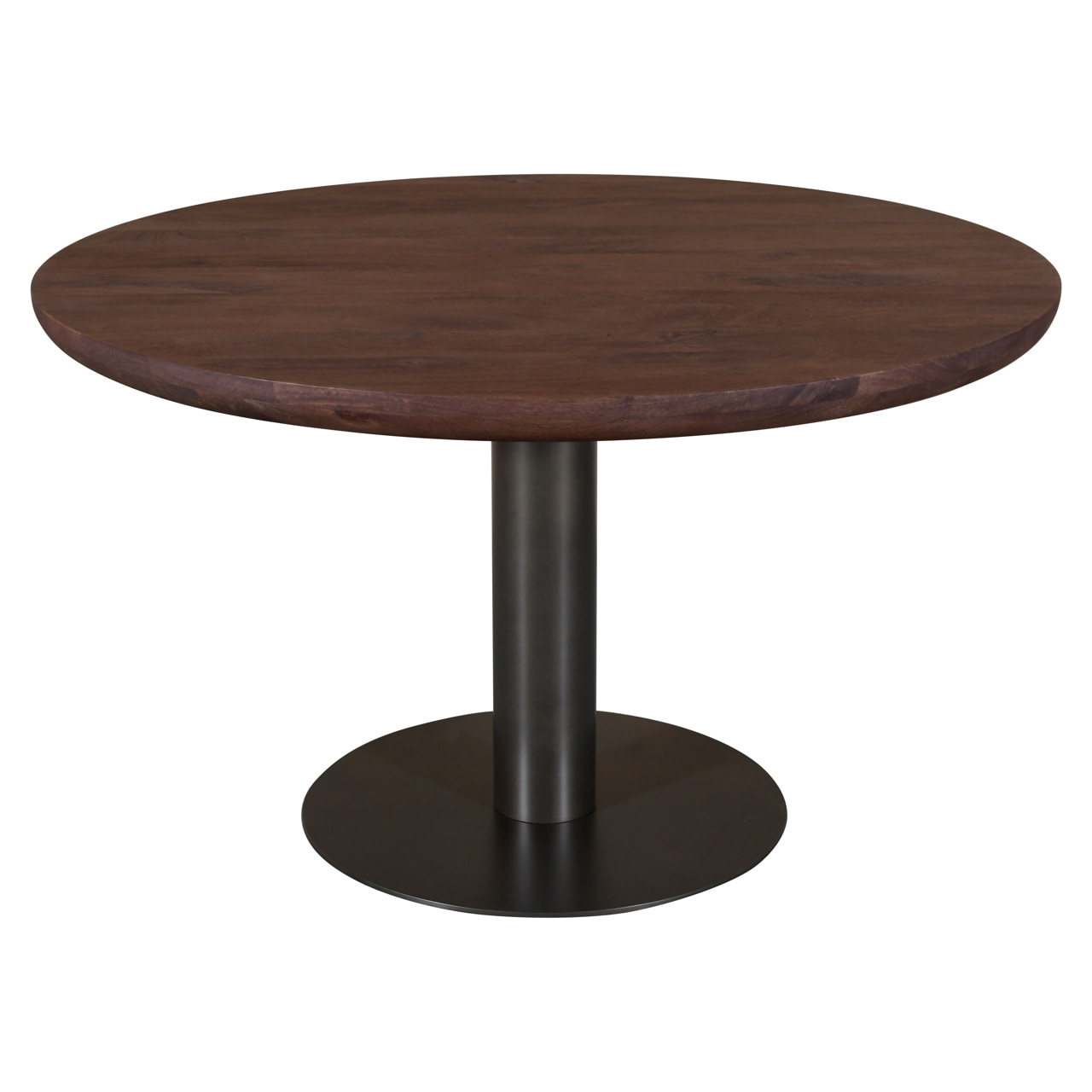 Richmond Ronde Eettafel Baldwin Mangohout, Ø130cm - Spicebrown