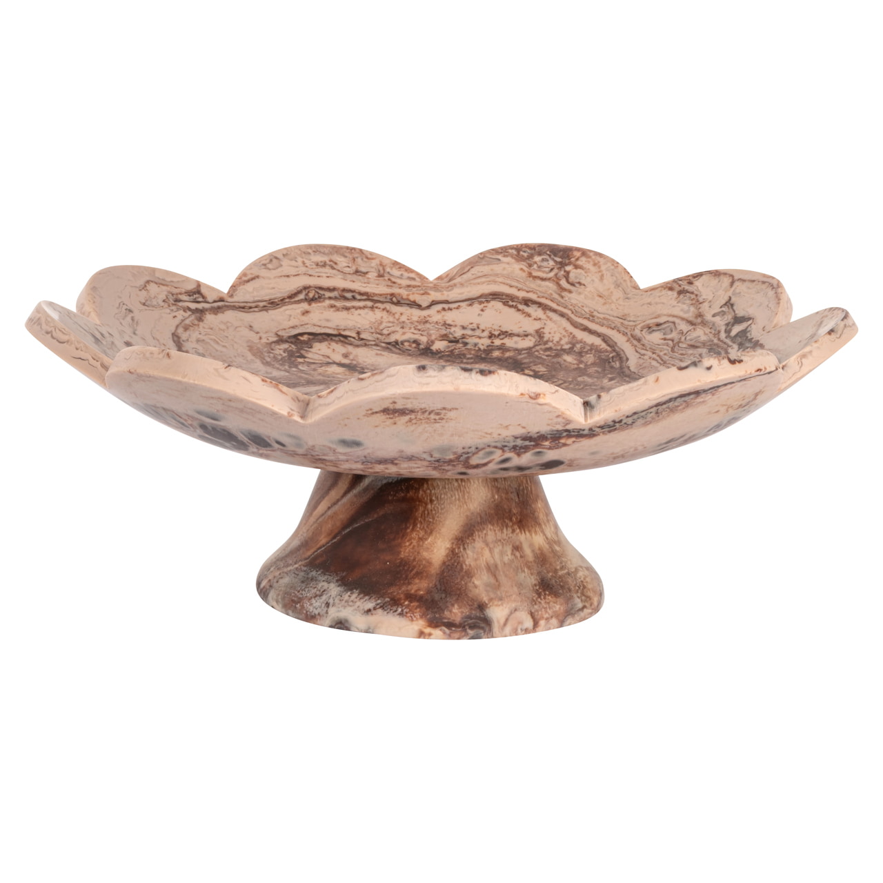 Richmond Schaal Peony 31cm - Chocolat Brown