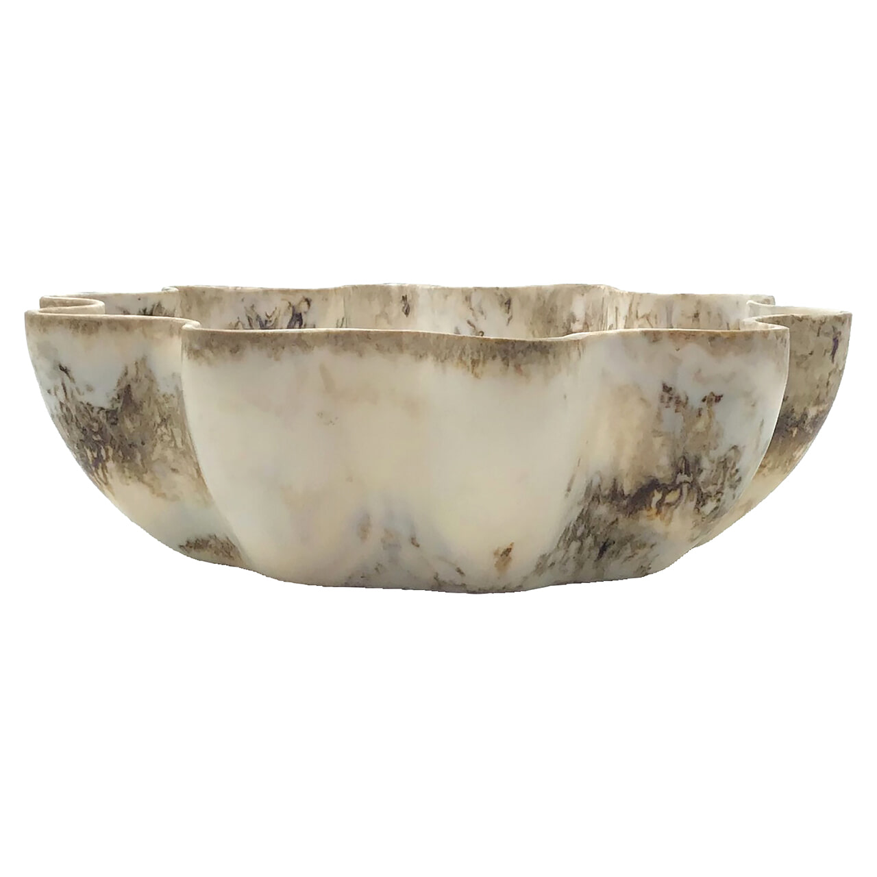 Richmond Schaal 'Lotus' 36cm, kleur Natural