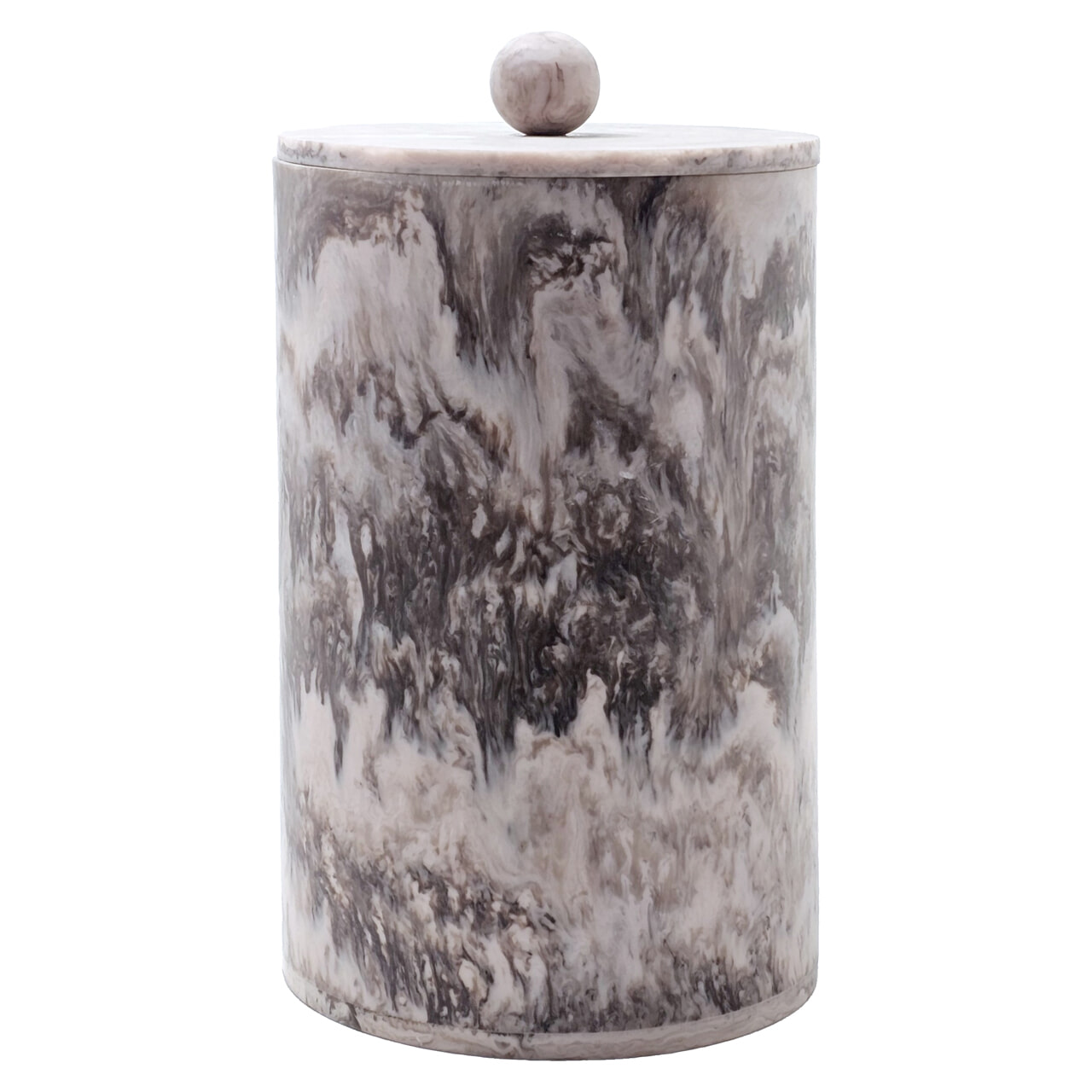 Richmond Opbergdoos 'Rosaline' Resin, kleur Chocolat Brown