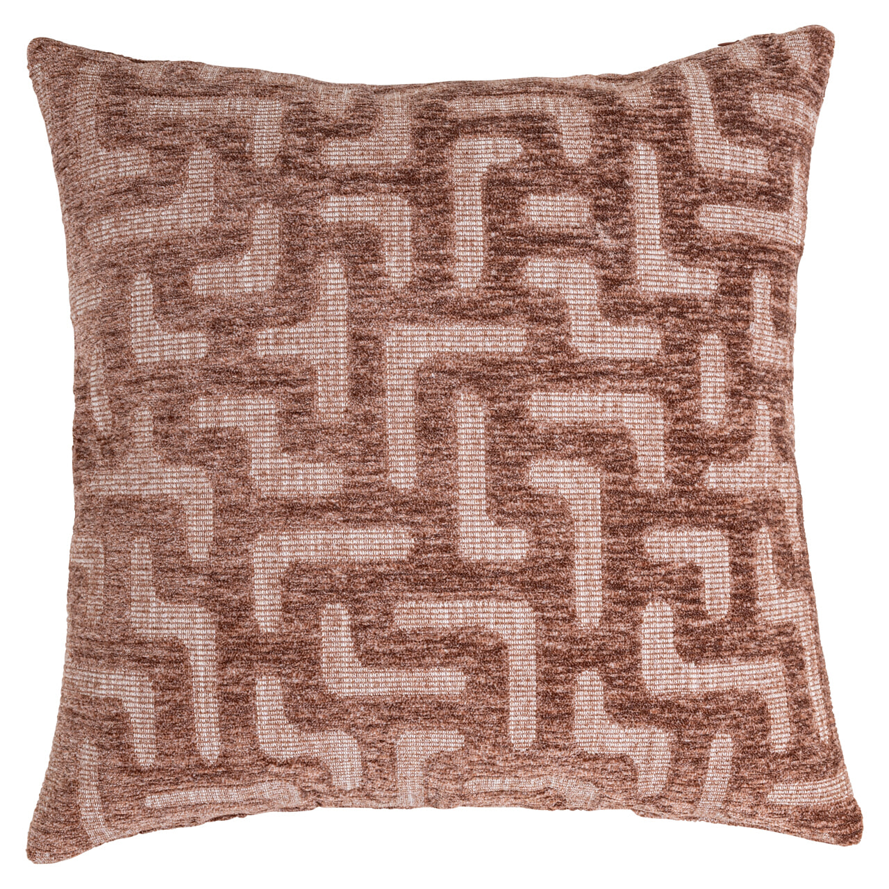 Richmond Kussen 'Lexa' Labyrinth, 50 x 50cm, kleur Blush