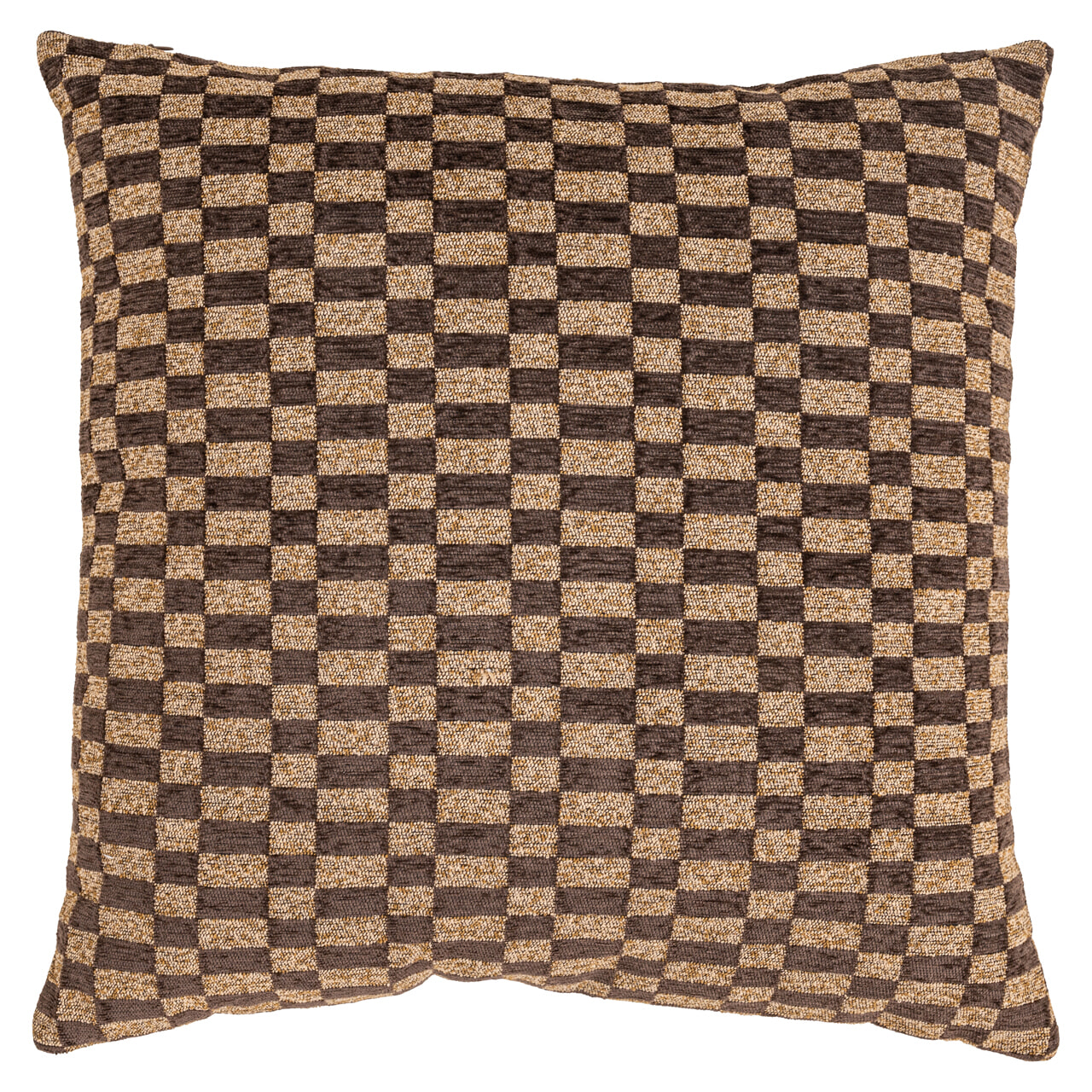 Richmond Kussen 'Remi' Rectilinear, 50 x 50cm, kleur Brown