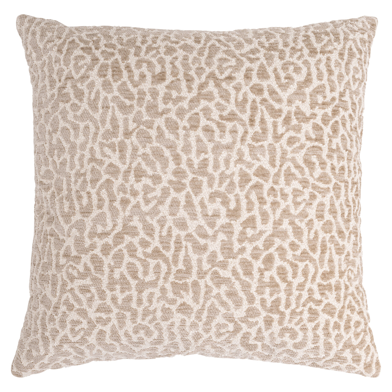Richmond Kussen 'Noa' Leopard, 50 x 50cm, kleur Beige