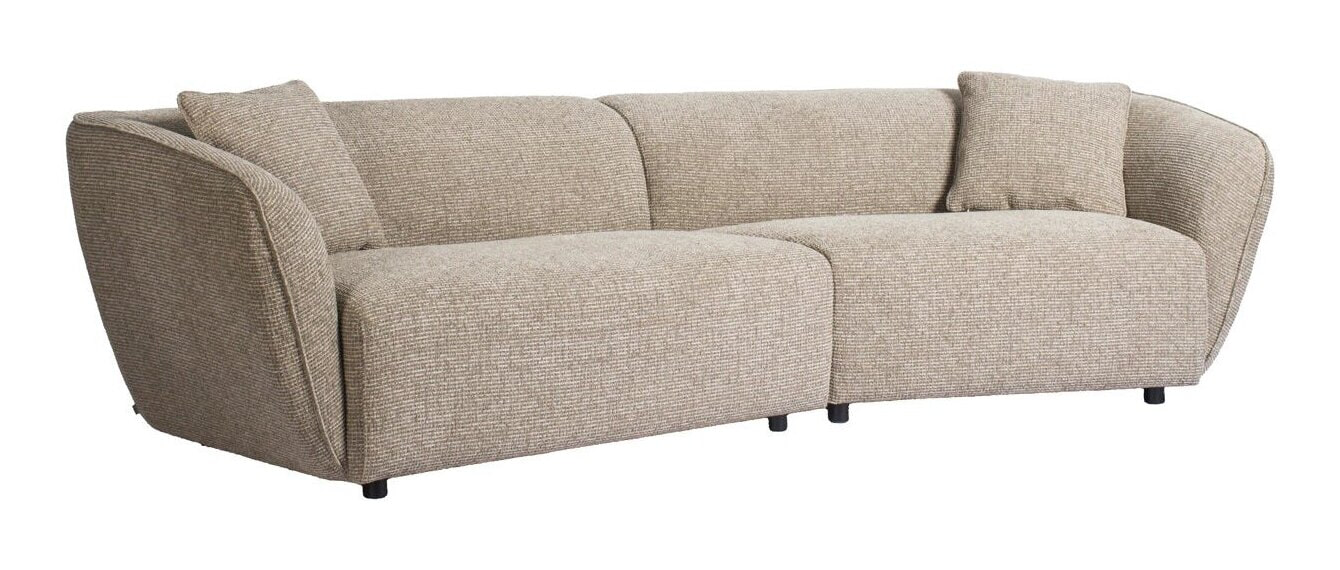 Richmond Interiors Richmond Organische Bank Armand 285cm, Blockweave - Naturel
