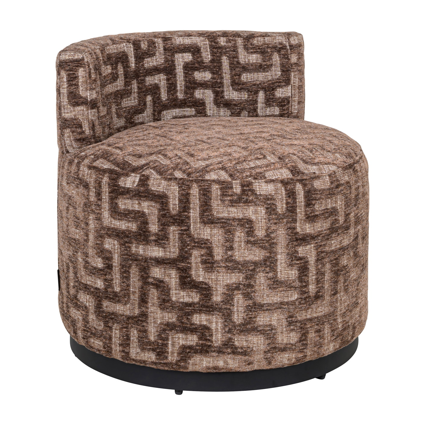 Richmond Fauteuil Franny Labyrinth - Bruin