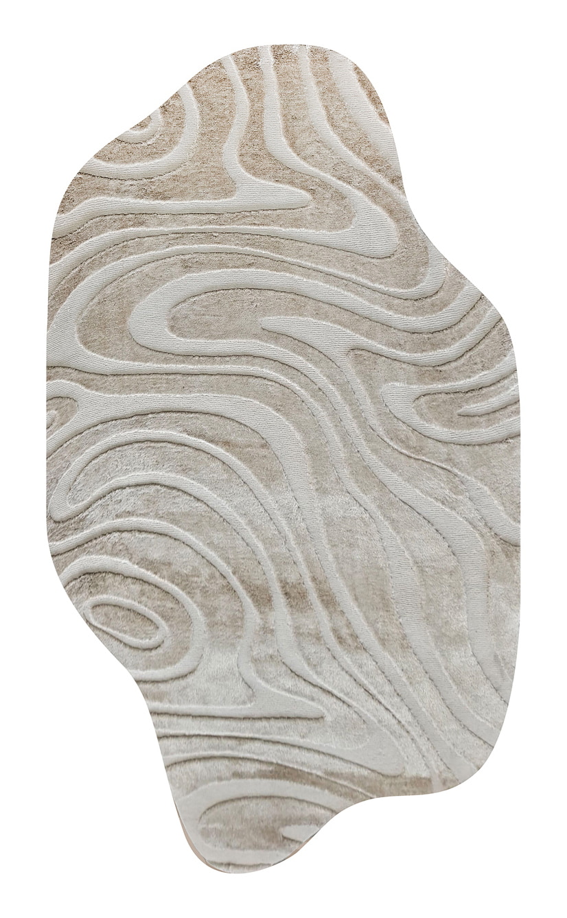 Richmond Organisch Vloerkleed Ivar 200 x 350cm - Beige