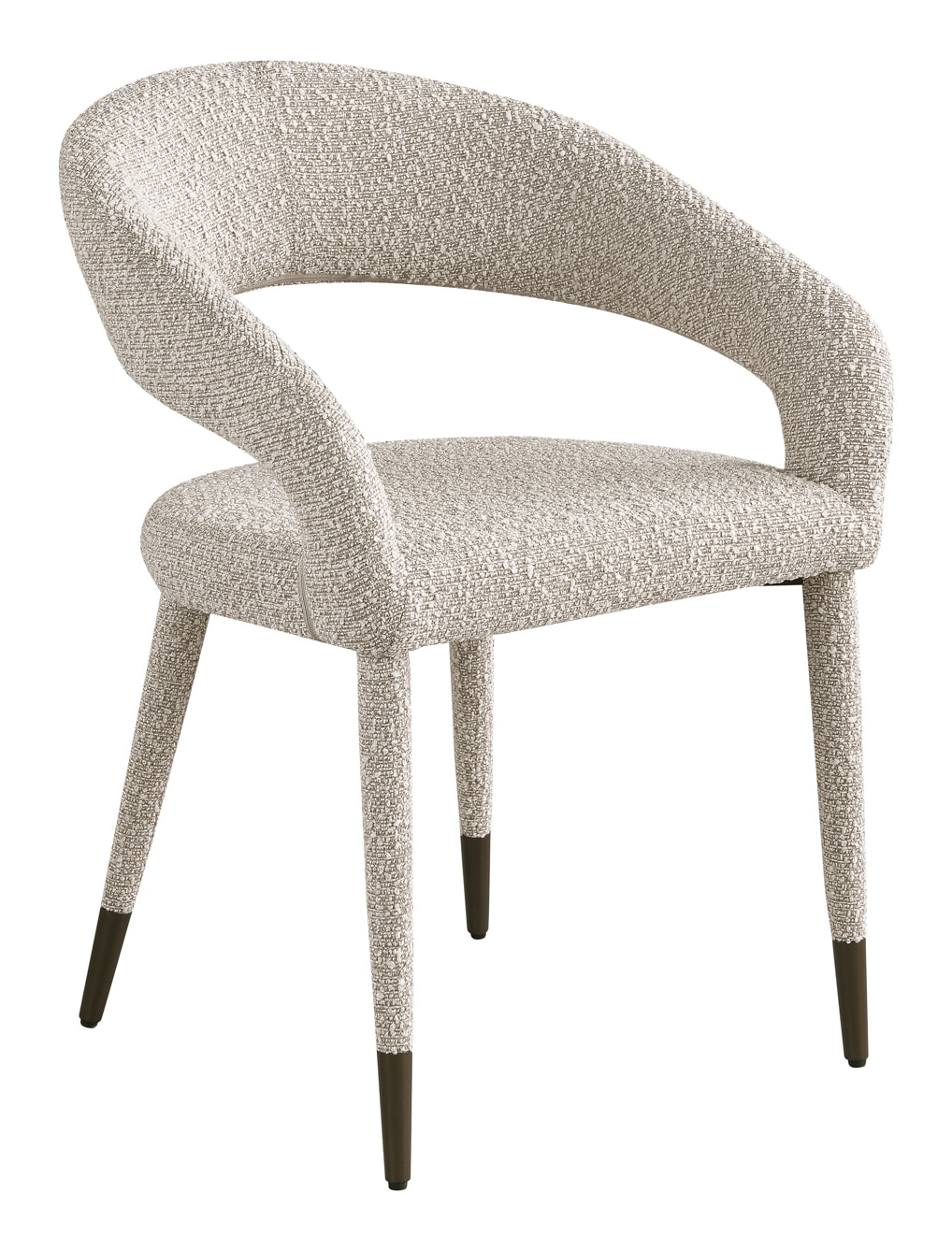 Richmond Eetkamerstoel Gia Chunky stof - Naturel