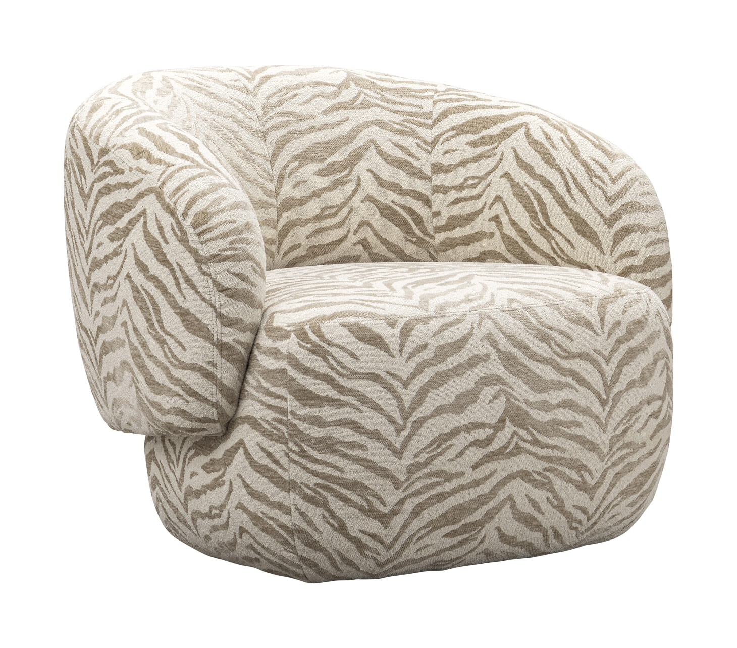 Richmond Fauteuil Milano Tiger stof - Beige