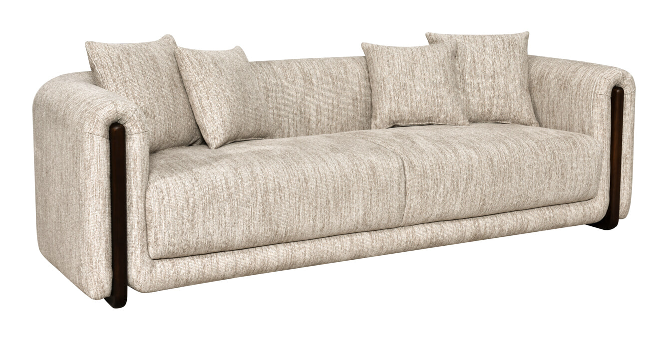 Richmond Interiors Richmond Bank Winslov 238cm, Essen & Softweave stof - Naturel