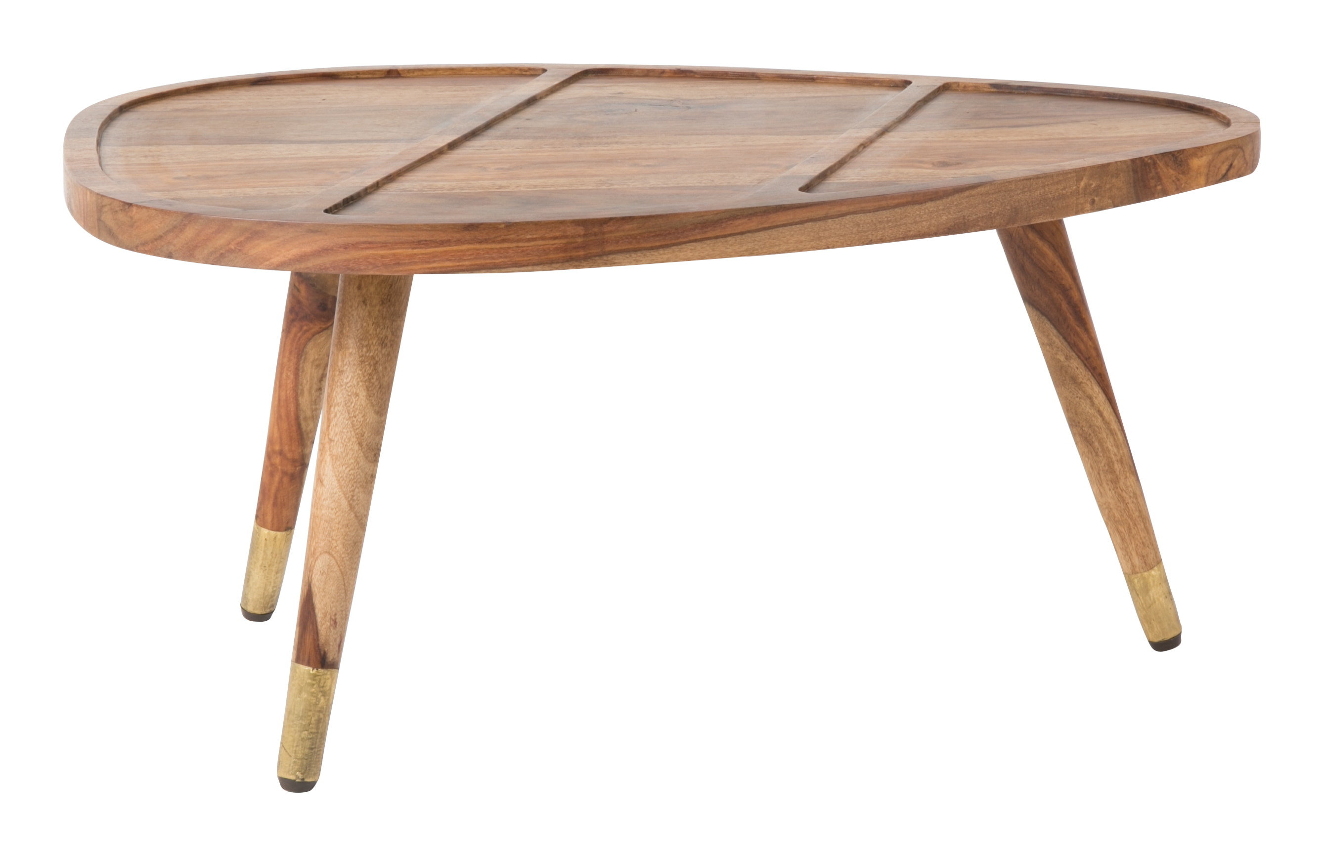 Dutchbone Organische Salontafel 'Sham' set van 2 stuks