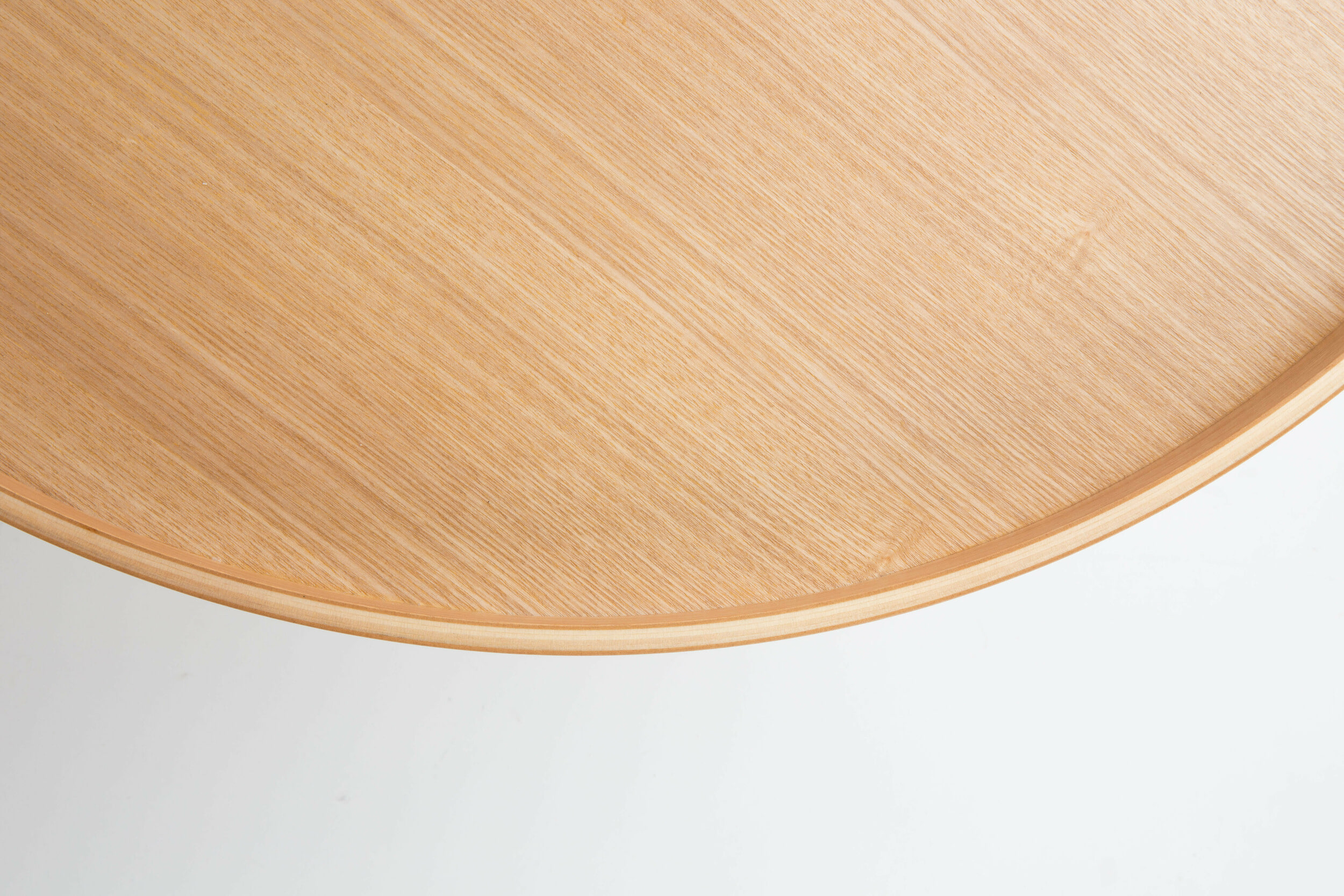 Zuiver Ronde Salontafel 'Oak Tray' Eikenhout, 78cm
