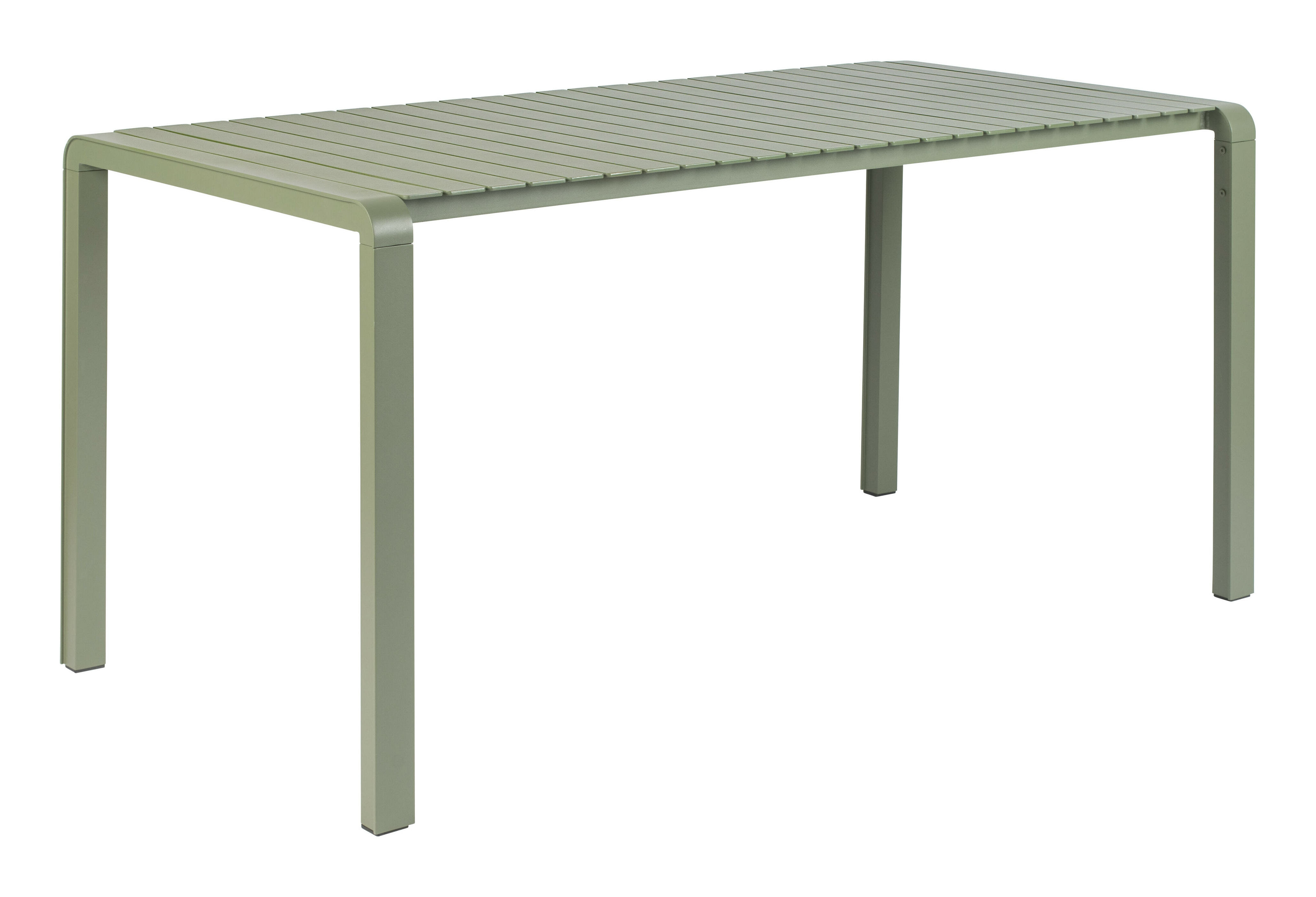 Zuiver Tuintafel 'Vondel' 168 x 87cm, kleur Groen
