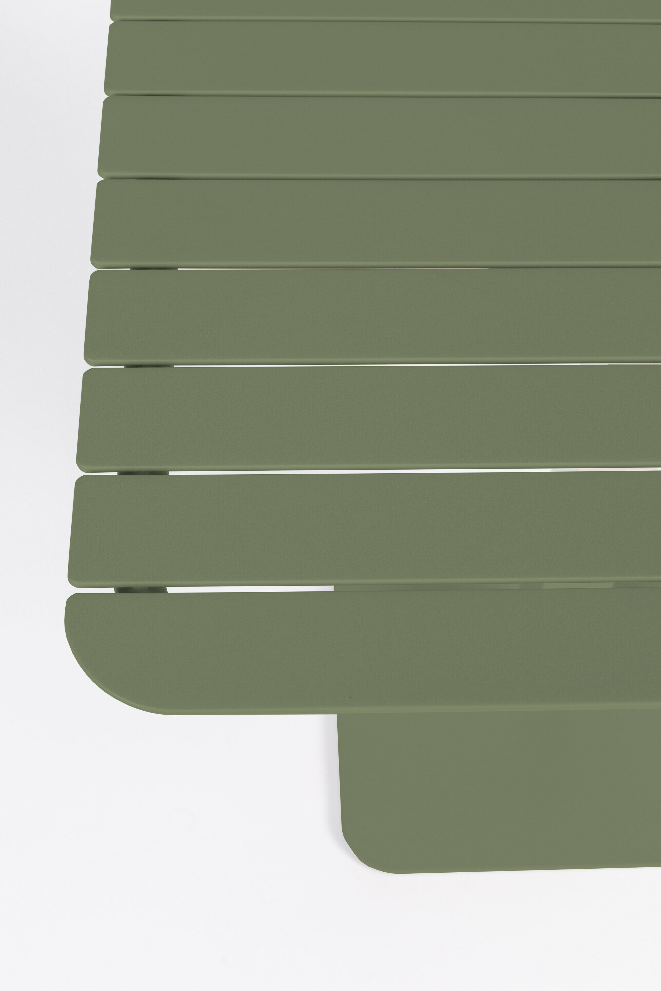 Zuiver Outdoor Bistrotafel 'Vondel' 71 x 71cm, kleur Groen