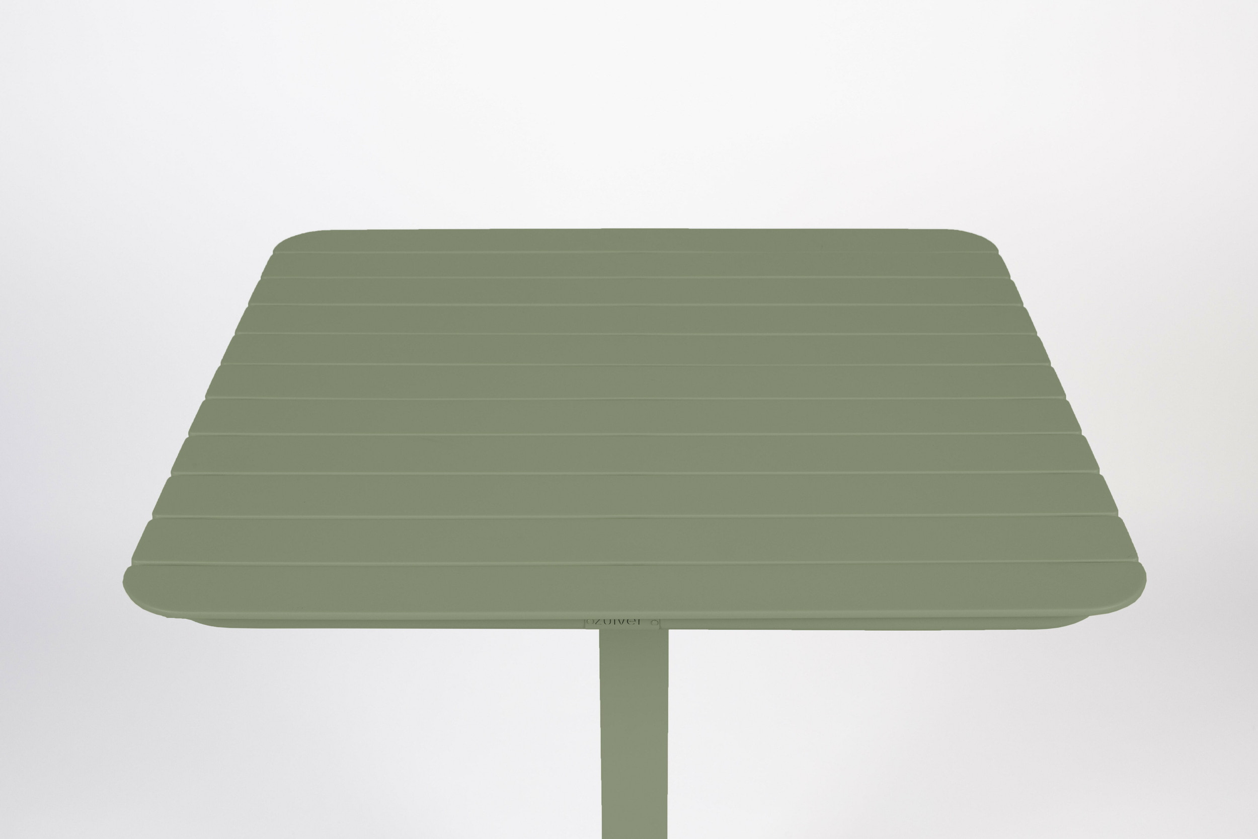Zuiver Outdoor Bistrotafel 'Vondel' 71 x 71cm, kleur Groen