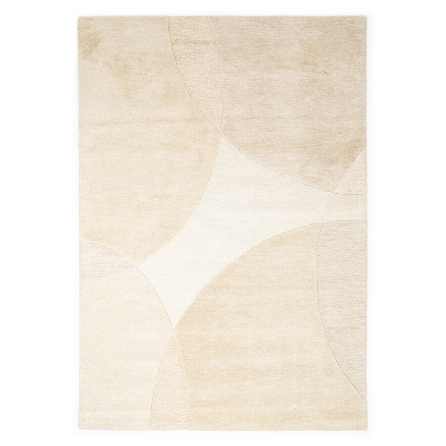 By-Boo Vloerkleed 'Neo' 190 x 290cm, kleur Beige