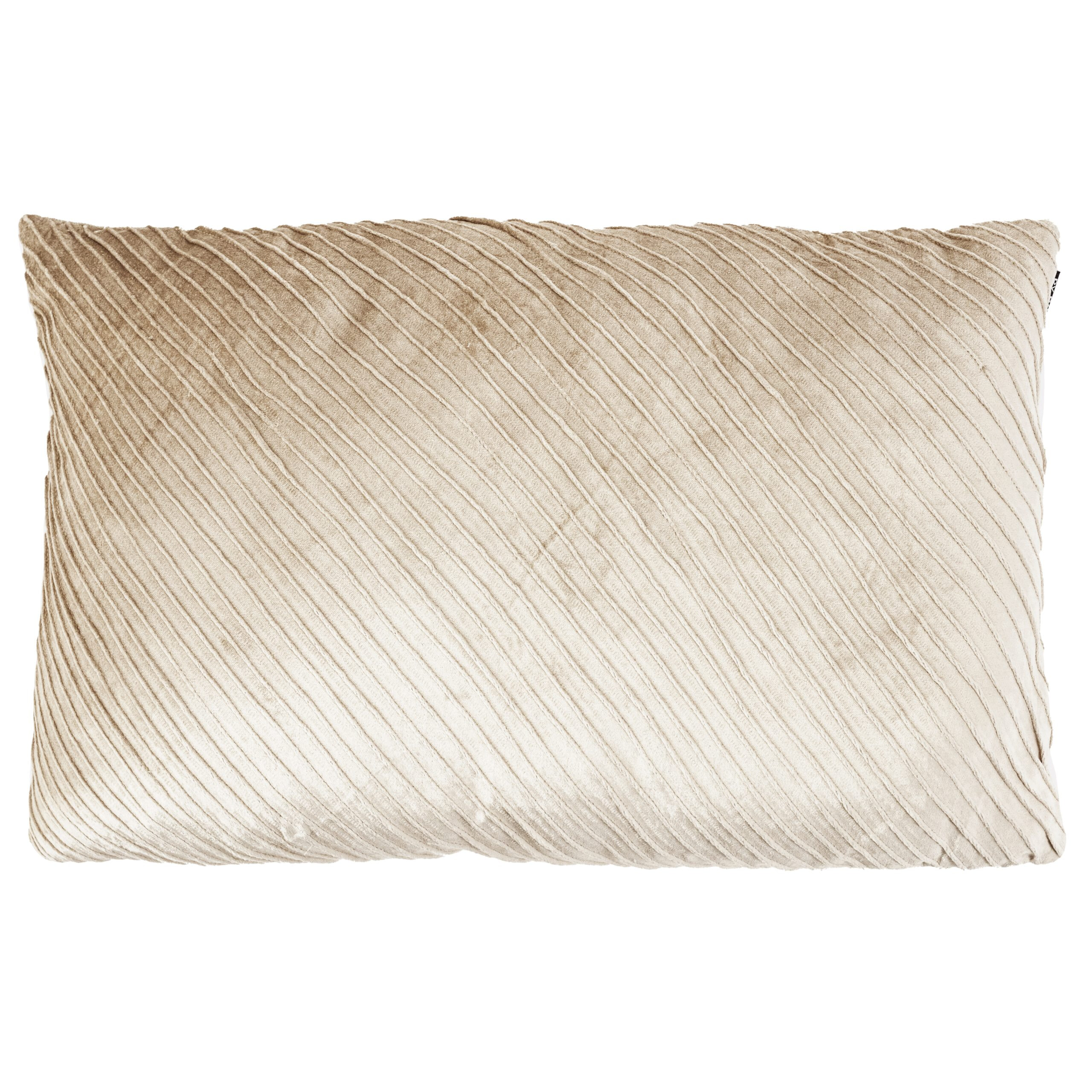 By-Boo Kussen Ava 40 x 60cm - Taupe