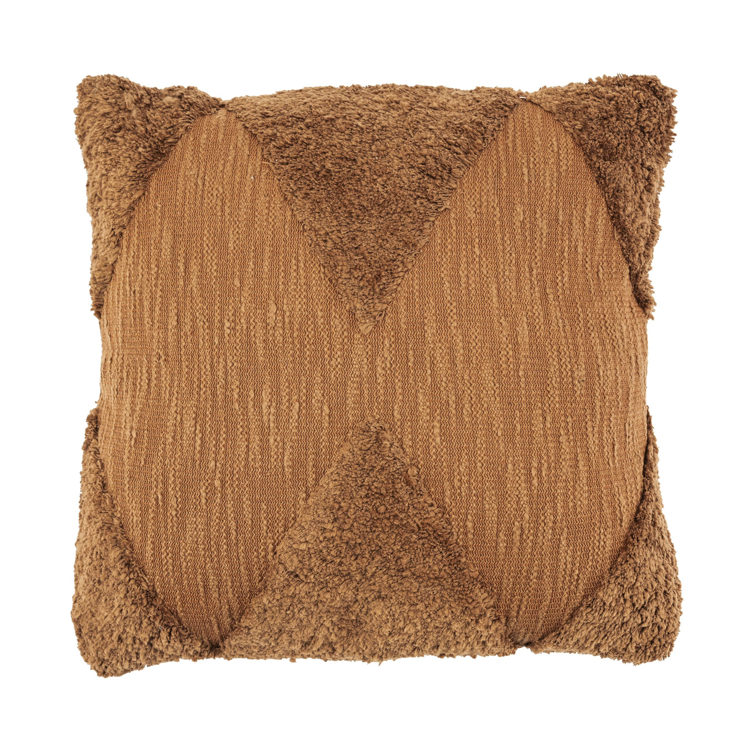 By-Boo Kussen Wabi 45 x 45cm - Bruin
