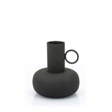 By-Boo Vaas 'Bell' 23cm, kleur Zwart