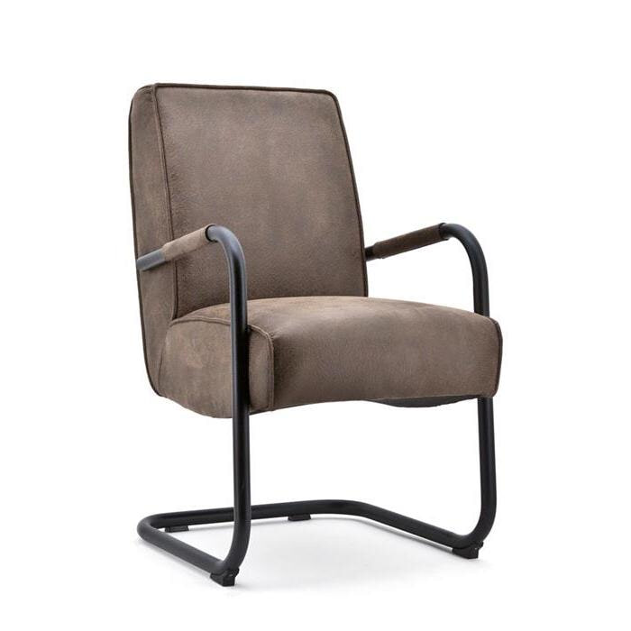 Sohome Eetkamerstoel 'Delia' kleur bruin