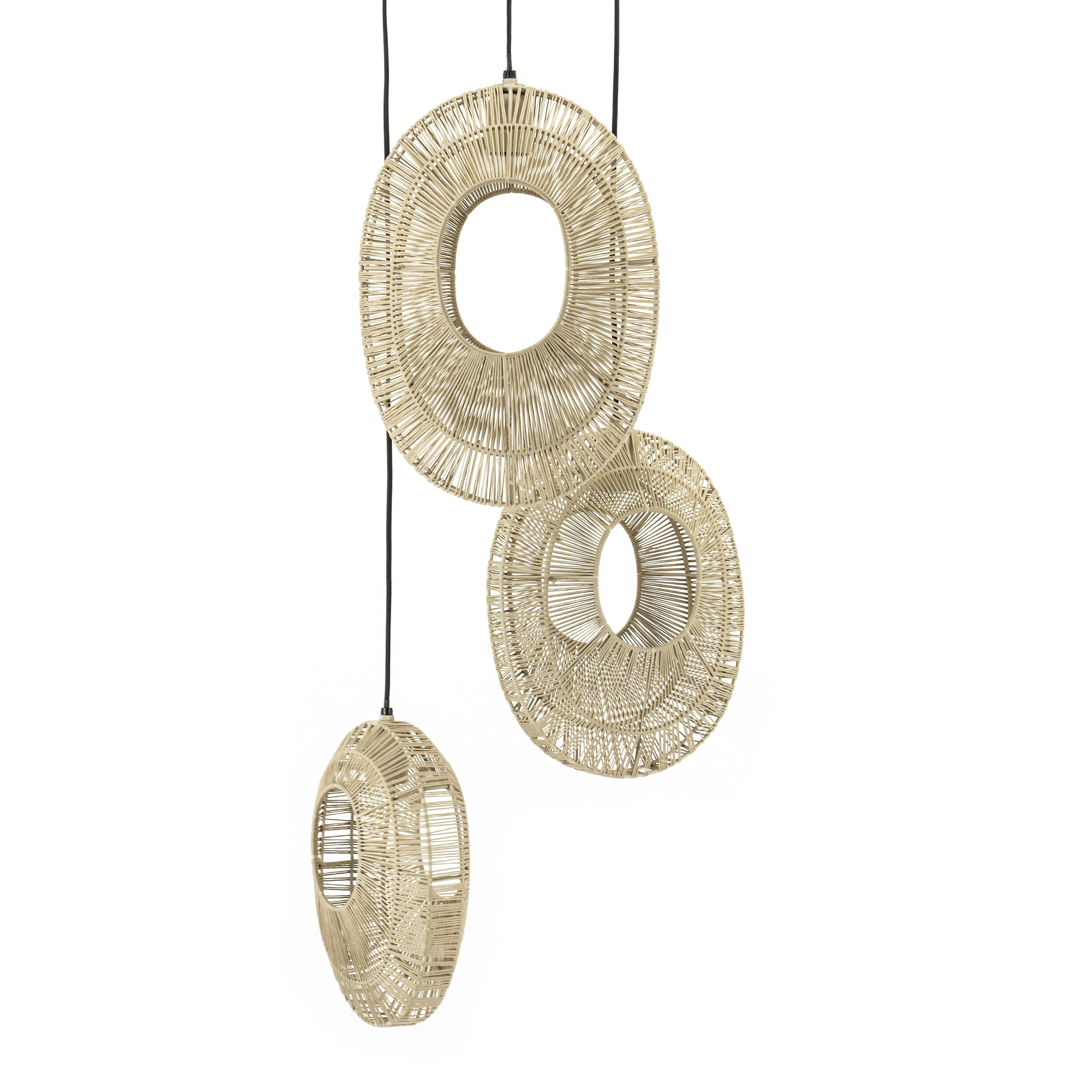 By-Boo Hanglamp Ovo 3-lamps Cluster Rond