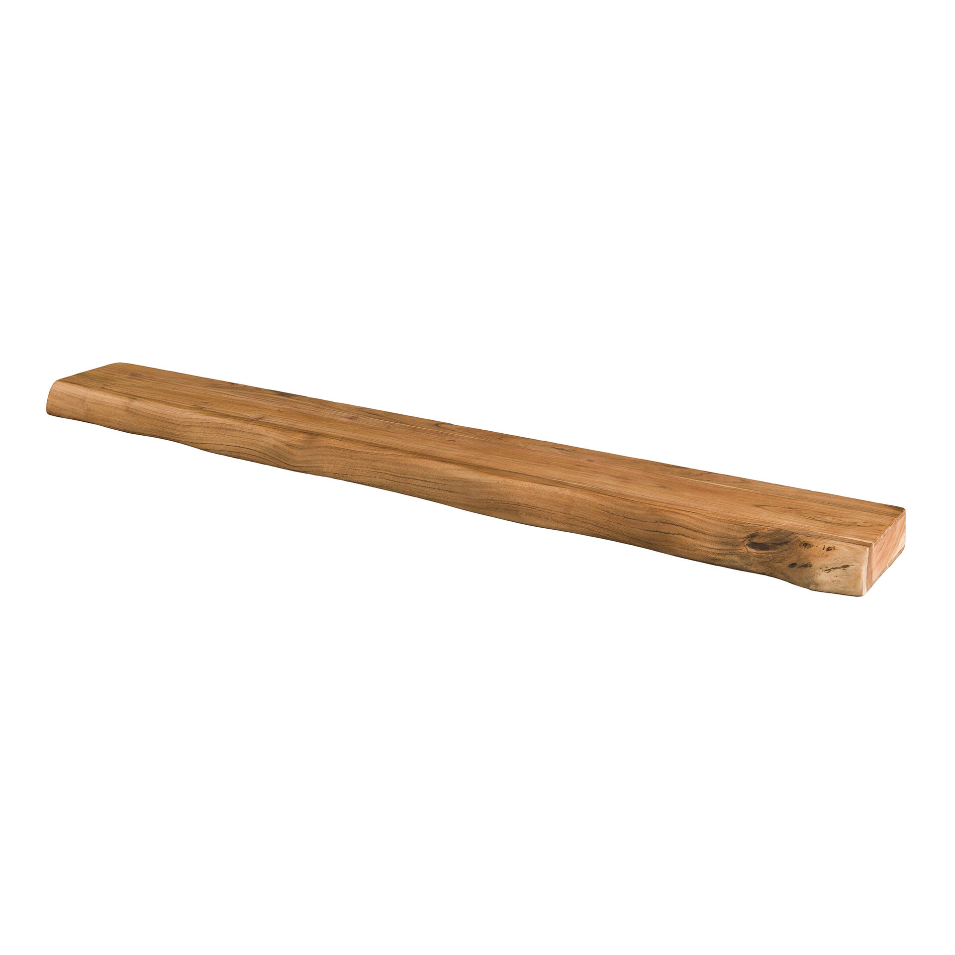 LifestyleFurn Wandplank/TV-meubel 'Mac' Acaciahout, 200cm