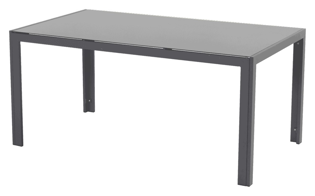 Hartman Tuintafel Palermo Xerix, 160 x 90cm - Zwart