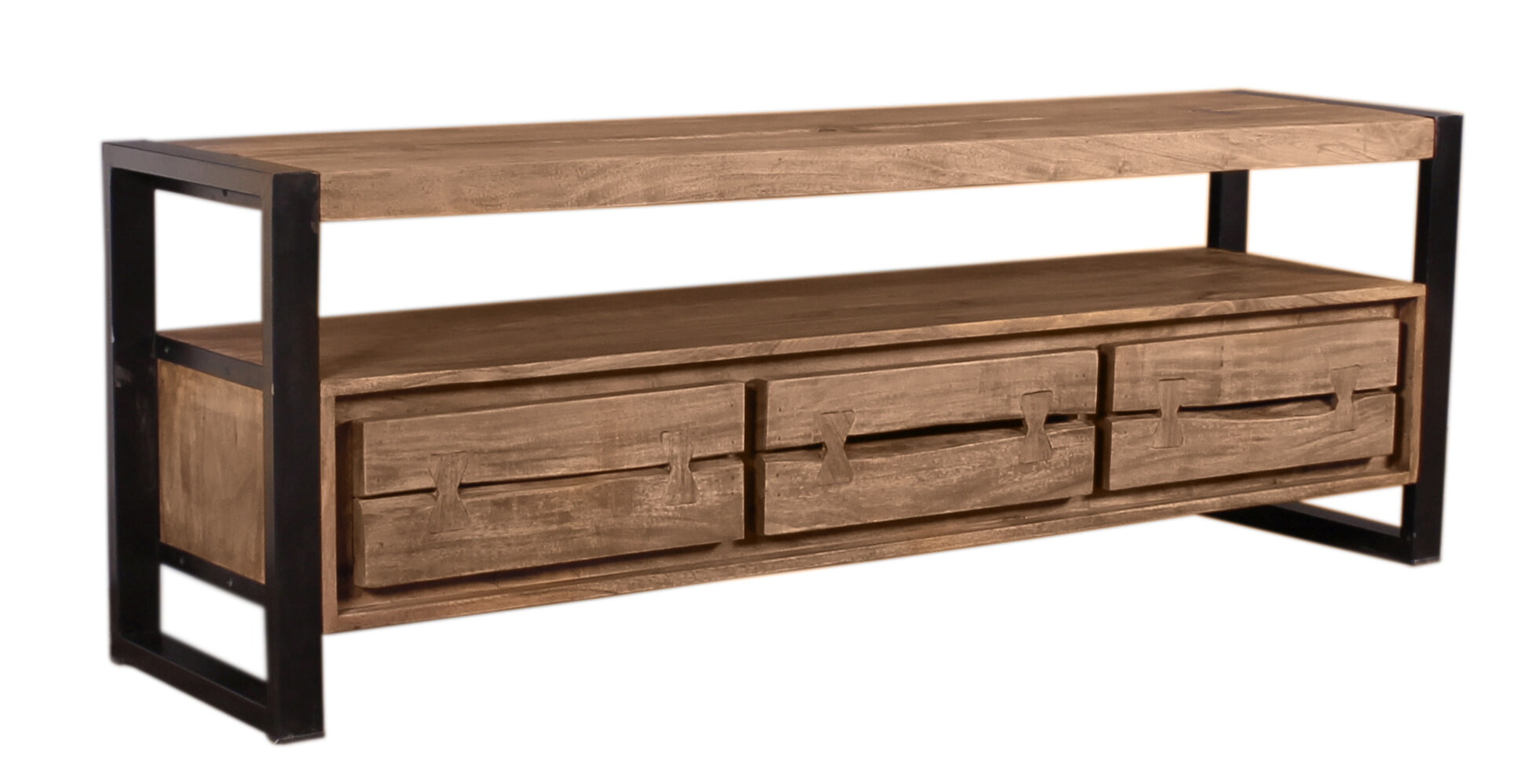 Artistiq Industrieel TV-meubel 'Live Edge' 160cm