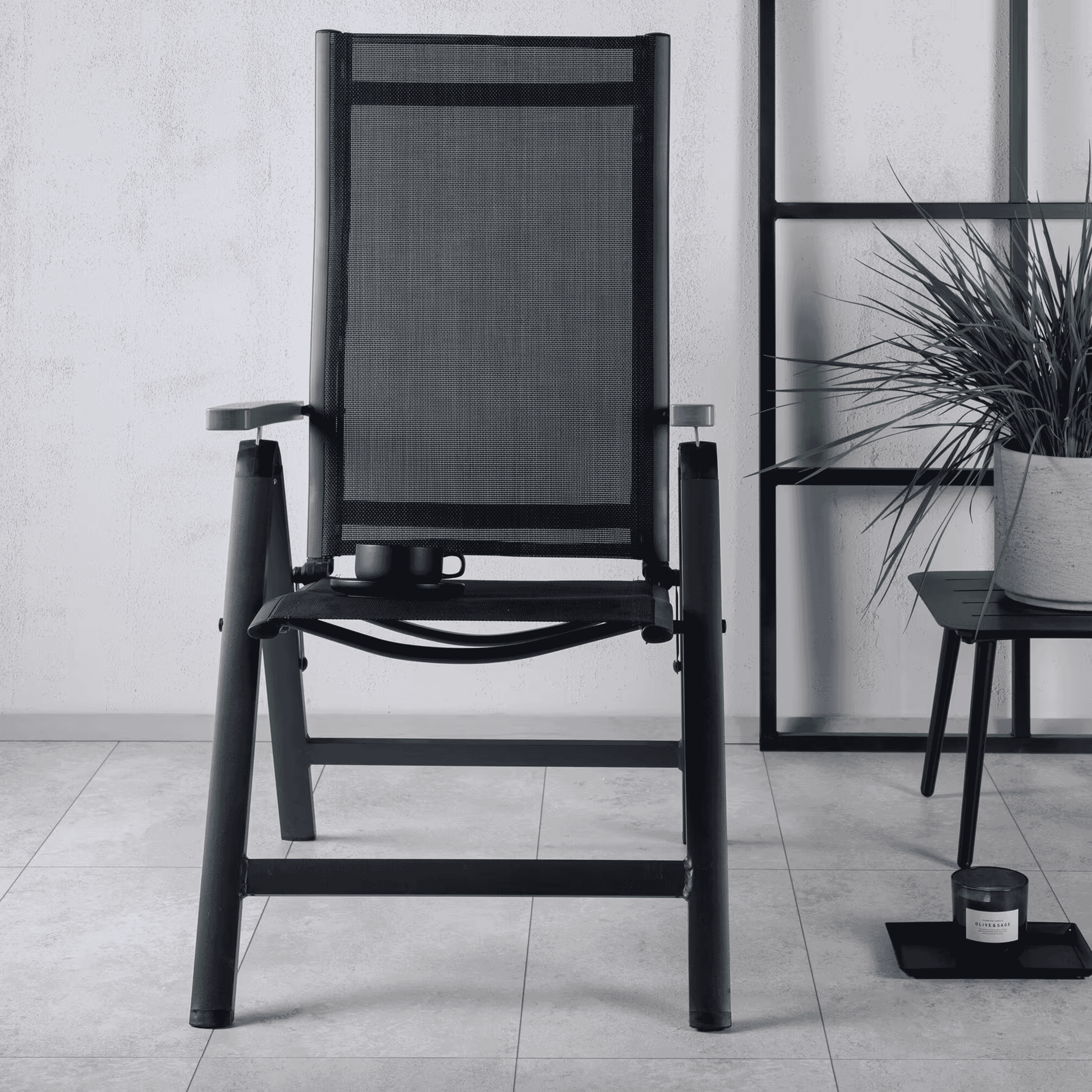 Nohr Verstelbare Tuinstoel 'Candise' Textileen