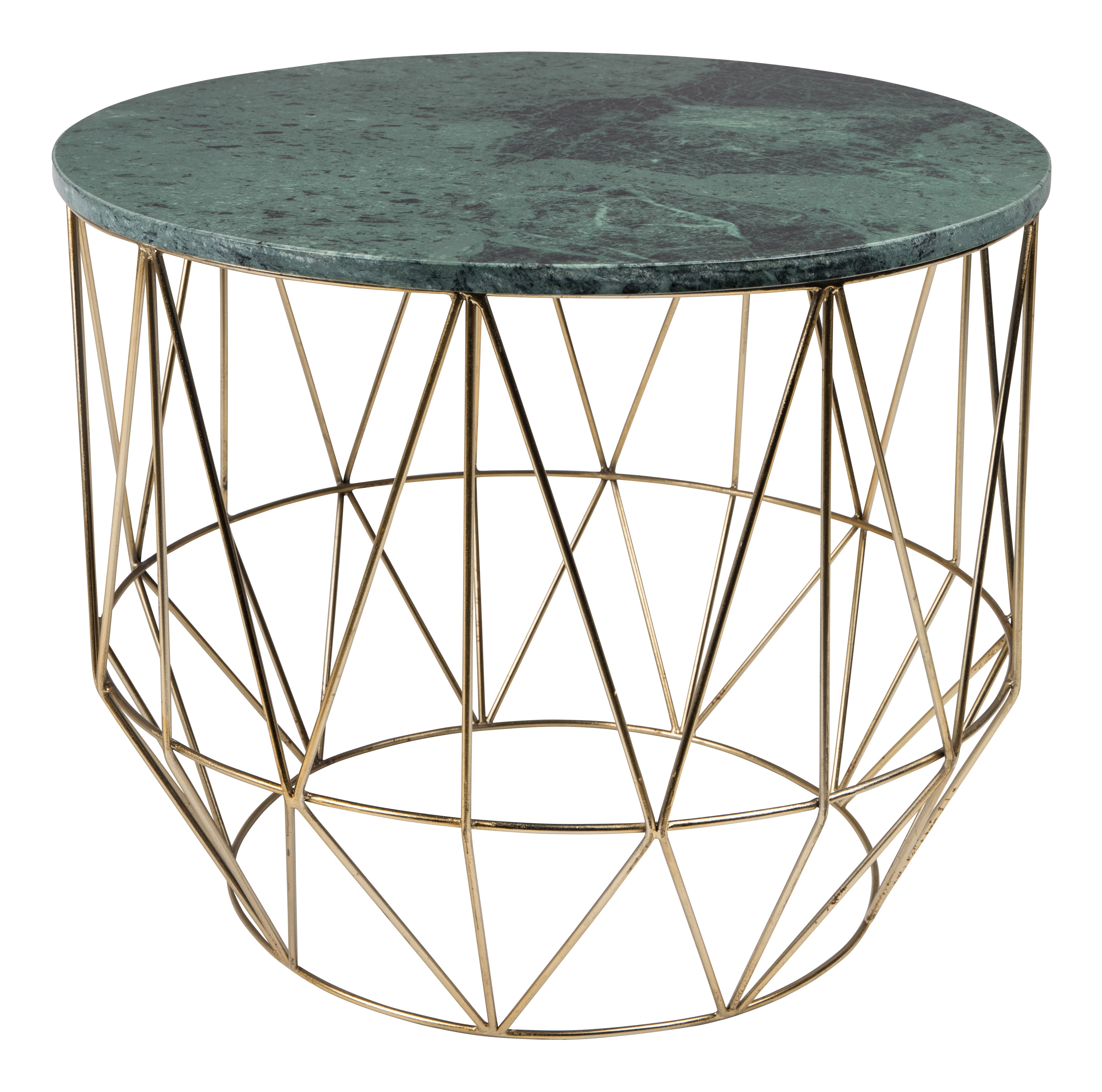 Dutchbone Bijzettafel 'Boss' Marmer, 51cm