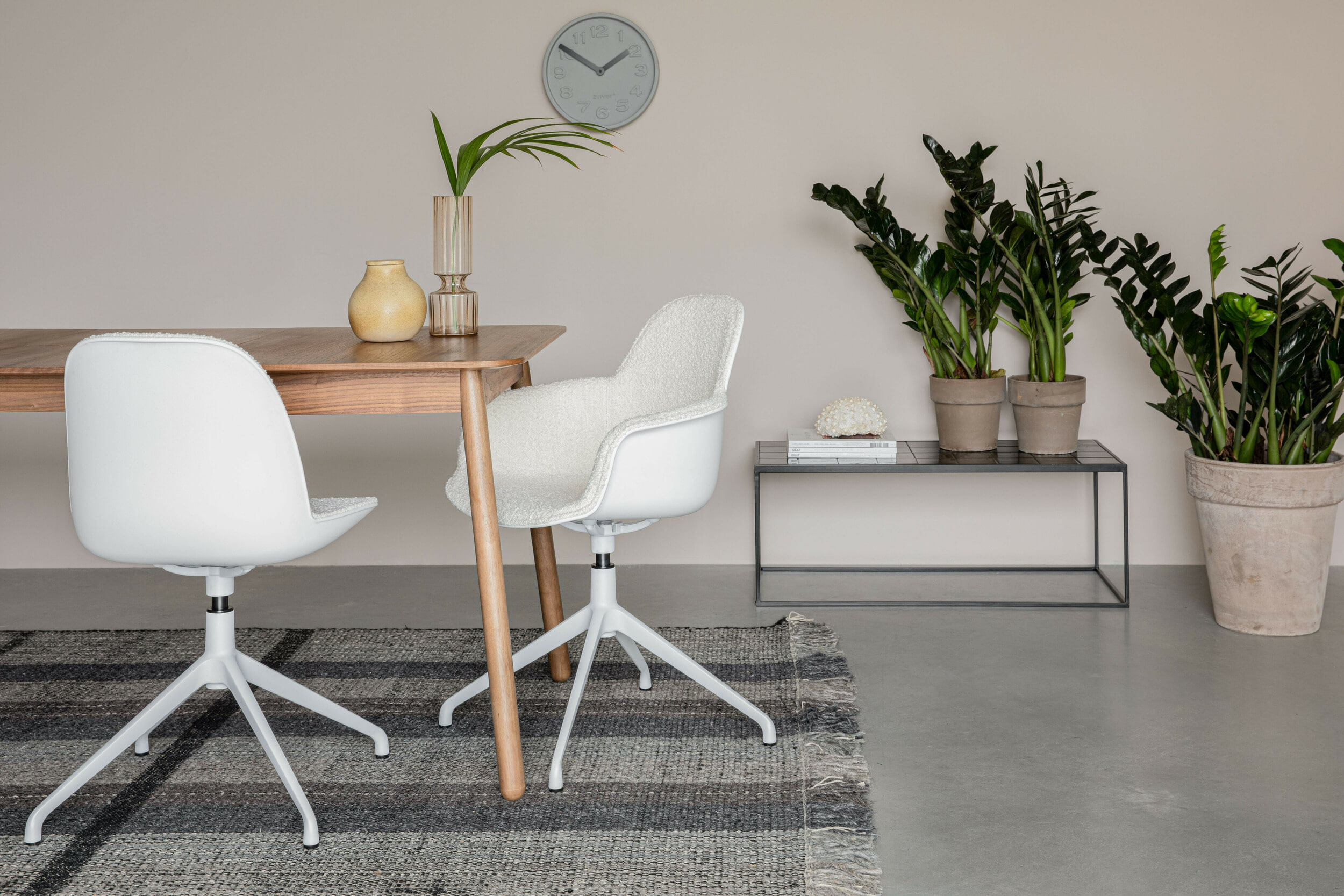 Zuiver Salontafel 'Glazed' Keramiek, 93 x 43cm, kleur Zwart