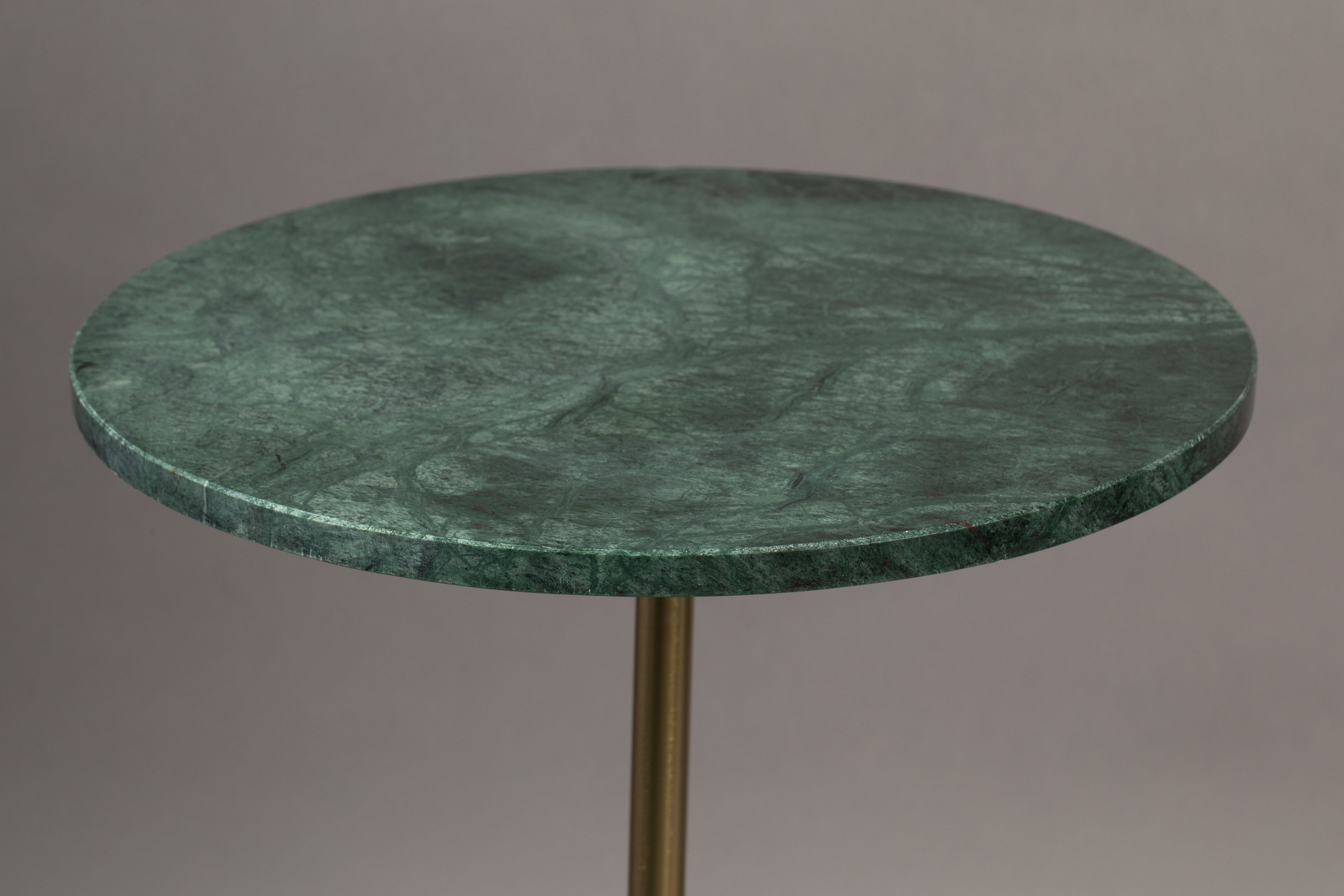 Dutchbone Bijzettafel 'Gunnar' Marmer, kleur Groen